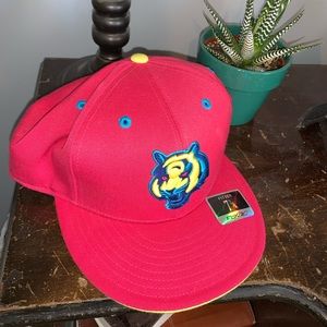 Neon Bengals hat